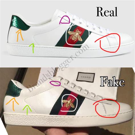 scarpe gucci false|how to tell gucci sneakers.